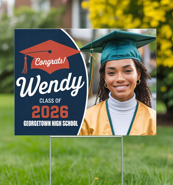 Graduation signs