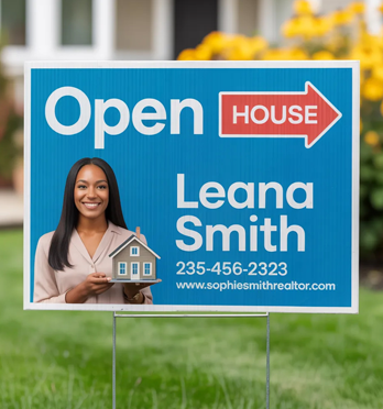 Real estate signs
